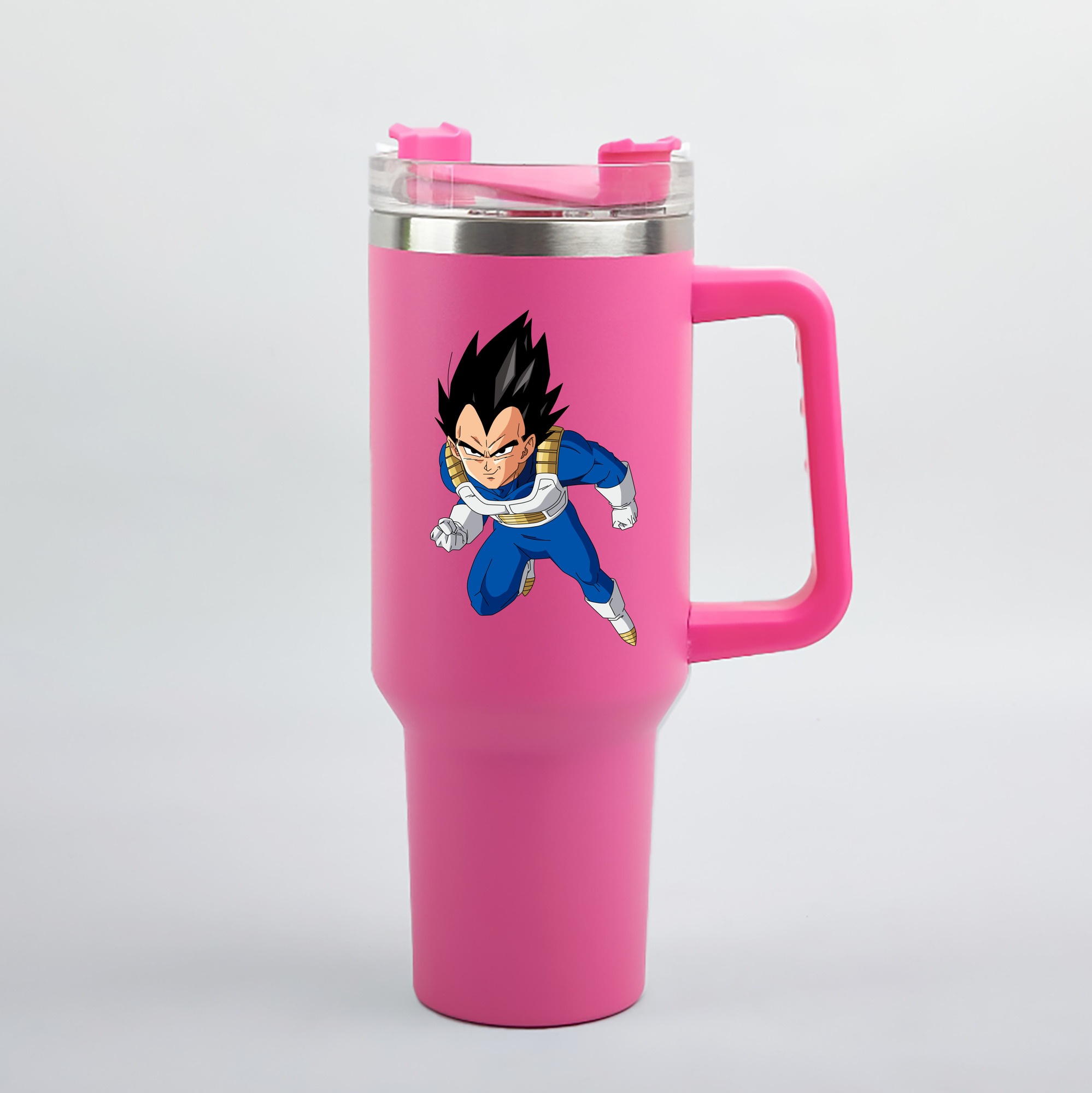 （画像用） ドラゴンボール ベジータ四世（Bejīta Yonsei）DRAGON BALL Vegeta IV 1200mL車用タンブラー（カラープリント）